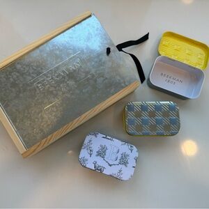 BEEKMAN 1802 SET OF 4 Rare and collectable TINS